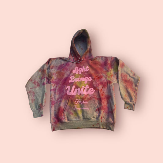 Light Beings Unite Hoodie size L