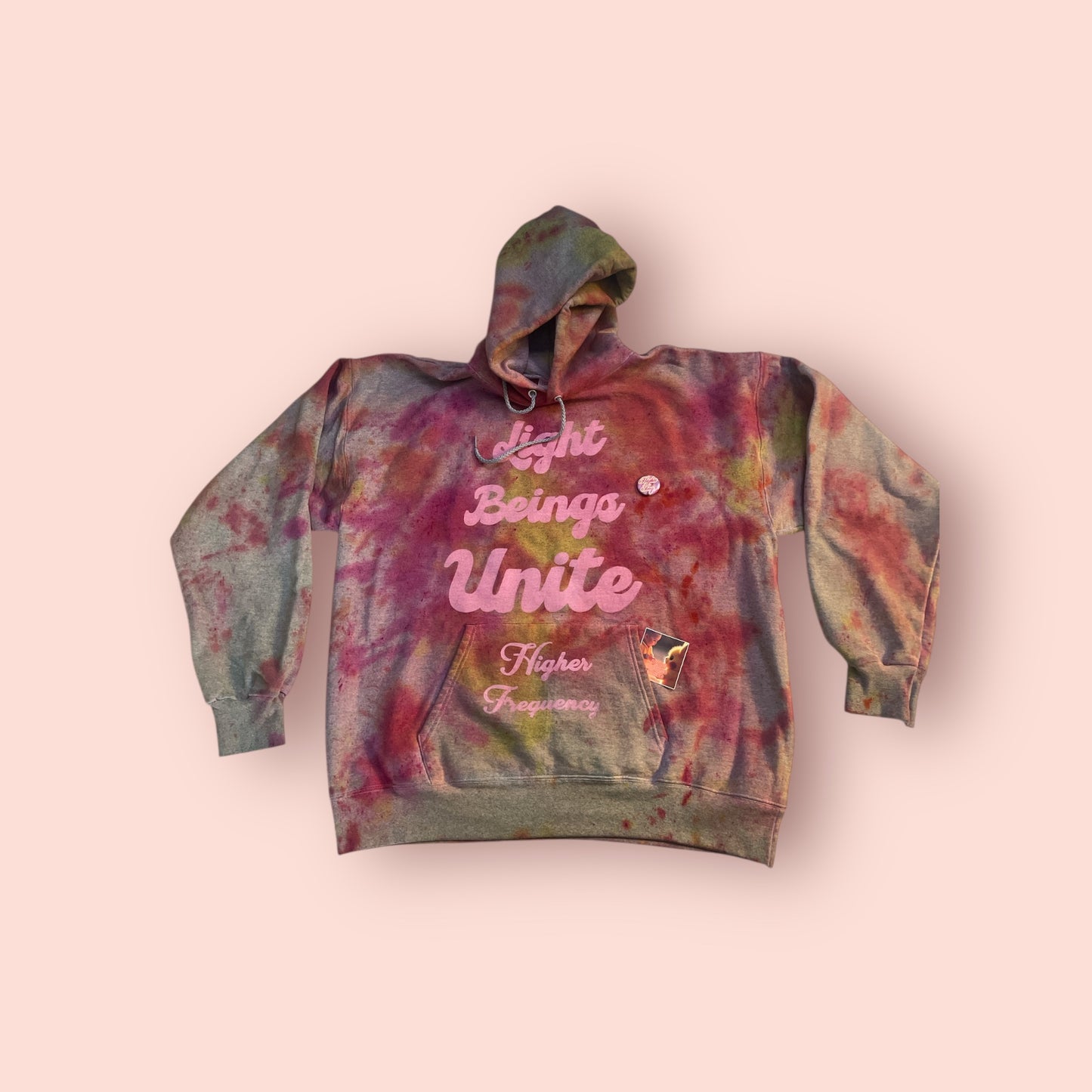 Light Beings Unite Hoodie size L