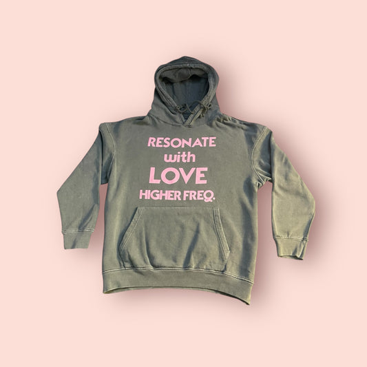 Resonate vintage wash hoodie