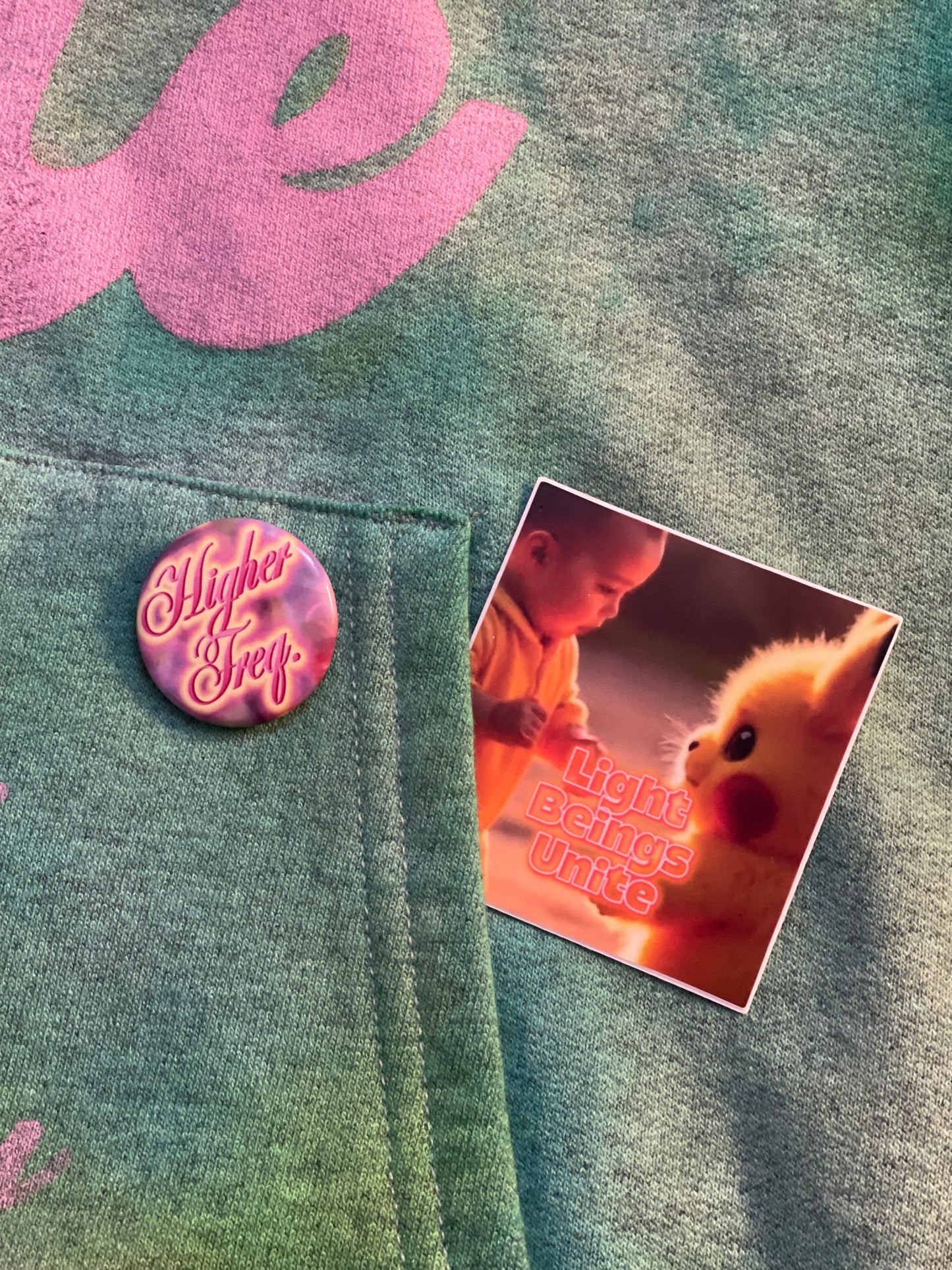 Light Beings Unite Hoodie size m