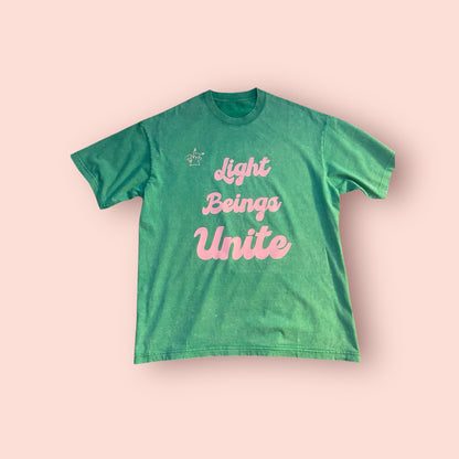 Light Beings Unite t shirt size L