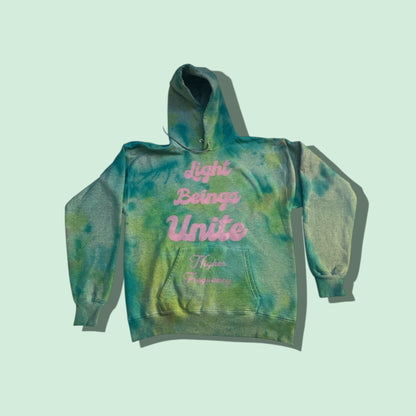 Light Beings Unite Hoodie size m
