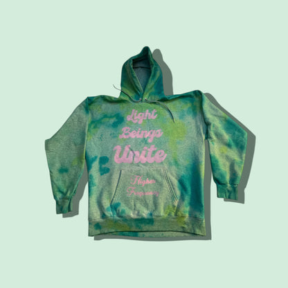 Light Beings Unite Hoodie size L